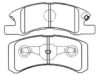 ASVA AKD-6428 Brake Pad Set, disc brake